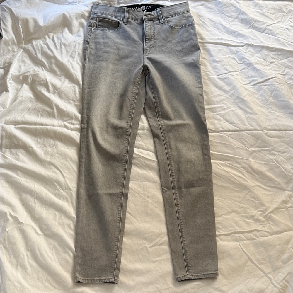 White House Black Market Women’s Gray Slim Fit Jeans